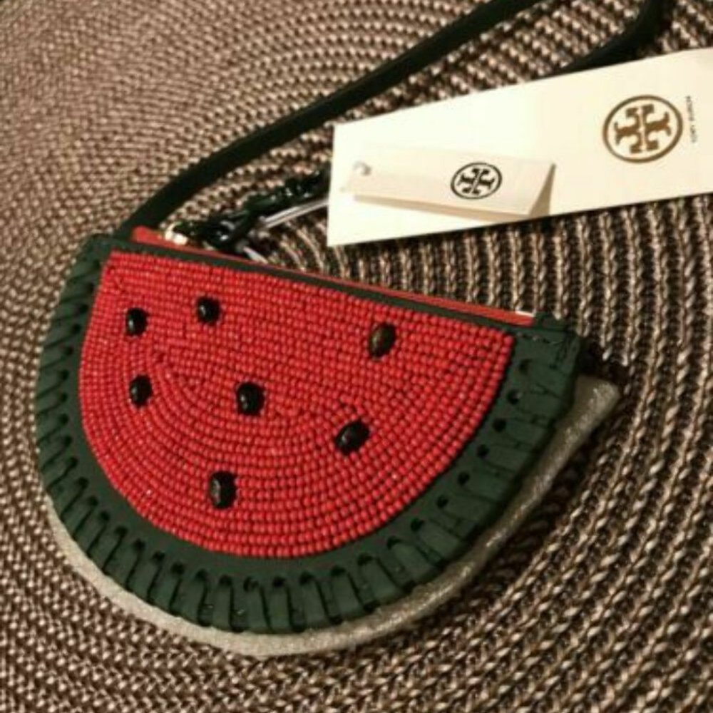 Tory Burch Watermelon Coin Wallet